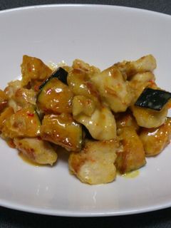 鶏むねとカボチャのスイチリマヨ-レシピのメイン写真