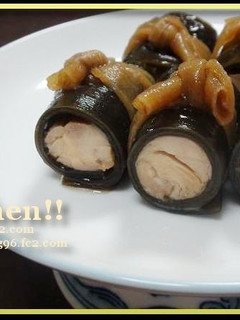 鶏の昆布巻き(お節にも〜♪)-レシピのメイン写真