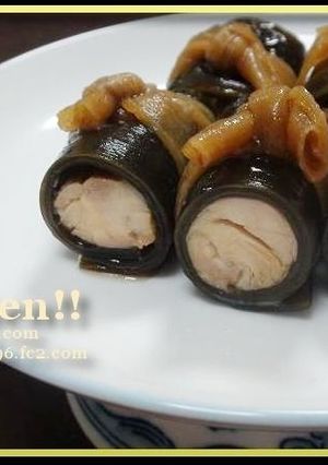 鶏の昆布巻き（お節にも〜♪）-レシピのメイン写真
