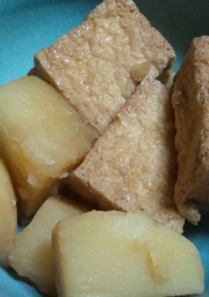 ジャガイモと厚揚げの煮物-レシピのメイン写真