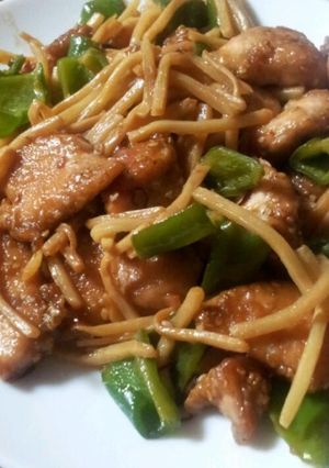 ピリ辛鶏むね肉の中華風炒め-レシピのメイン写真