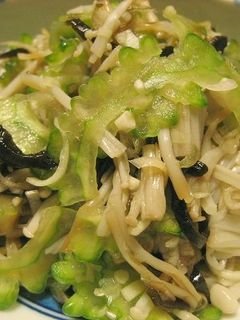 ゴーヤの塩昆布和え-レシピのメイン写真