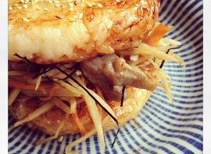 モス風☆きんぴらライスバーガー-レシピのメイン写真
