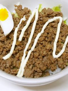 簡単おいしいスピードメニュー★そぼろ丼★-レシピのメイン写真