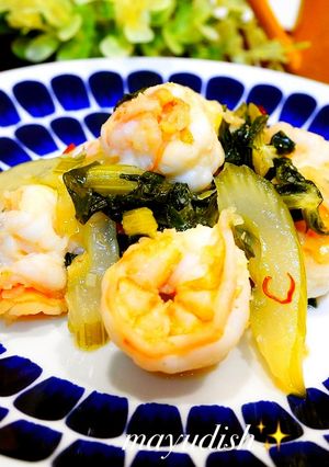 ✤エビとセロリのスィートチリ炒め✤-レシピのメイン写真