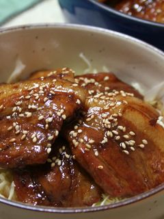 豚バラ丼-レシピのメイン写真