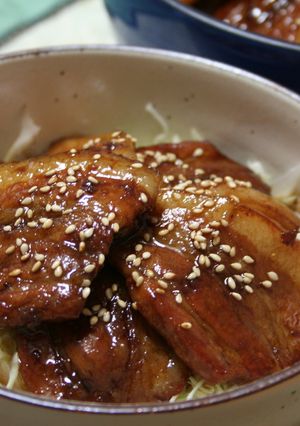 豚バラ丼-レシピのメイン写真
