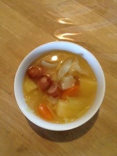 ウインナと野菜のスープ煮-レシピのメイン写真