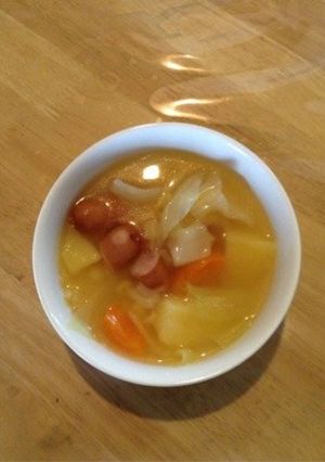 ウインナと野菜のスープ煮-レシピのメイン写真