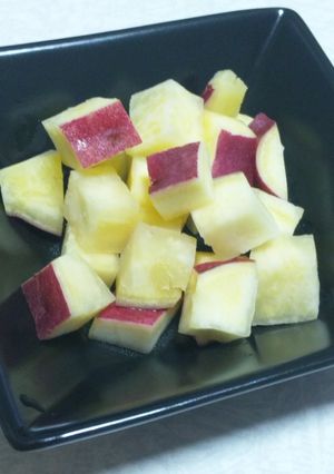 レンジdeサツマイモのカルピス煮☆弁当-レシピのメイン写真