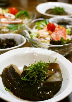茄子の煮浸し ほんのり梅風味-レシピのメイン写真