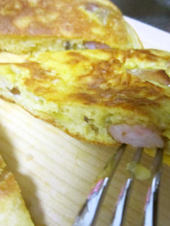 ナポリタン風お好み焼き-レシピのメイン写真