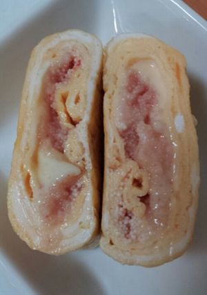 めんたいチーズたまご焼き！-レシピのメイン写真
