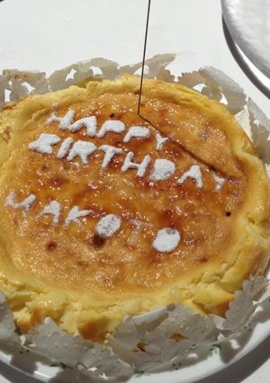 チーズが濃厚　甘さ控えめ焼チーズケーキ-レシピのメイン写真