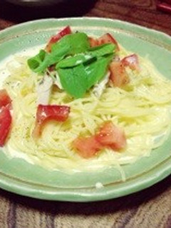 クリームパスタ-レシピのメイン写真