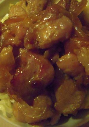 豚の甘辛炒めキャベツ丼-レシピのメイン写真