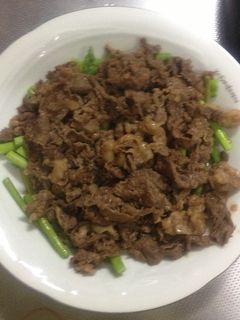 簡単!牛こま肉のしょうが焼き-レシピのメイン写真