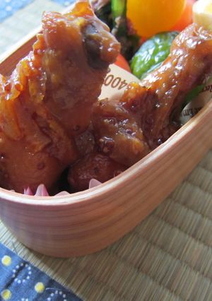 鶏手羽のオレンジマスタード煮-レシピのメイン写真