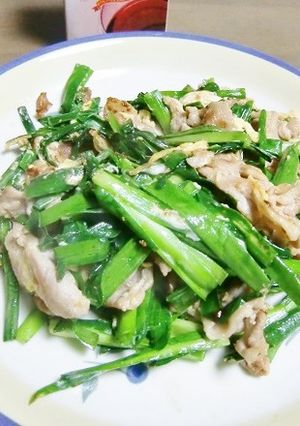 Cook Do香味ペーストで、にらたまを-レシピのメイン写真