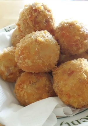 *キャベツとコンビーフのコロッケ *-レシピのメイン写真