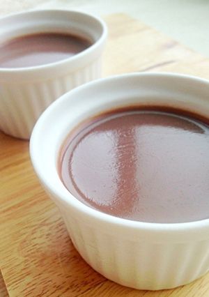 ♥低コスト♪だけど本格濃厚チョコプリン♥-レシピのメイン写真