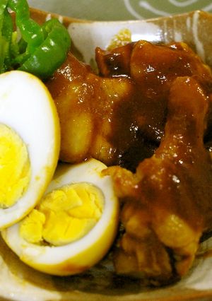 圧力鍋・手羽元のカレー味-レシピのメイン写真