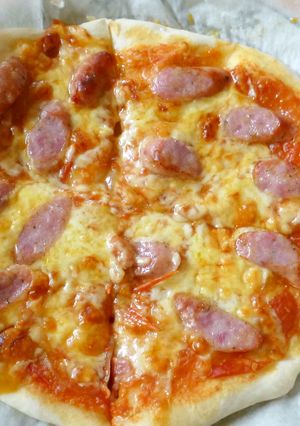 けっこう簡単ピザ-レシピのメイン写真