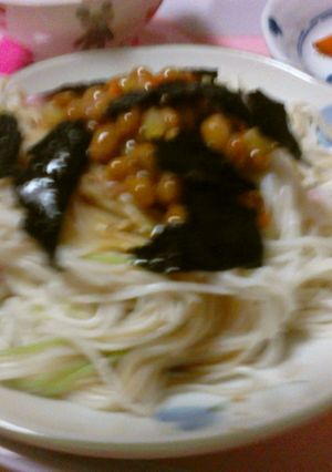 適当レシピ^_^¦¦¦☆納豆めん-レシピのメイン写真