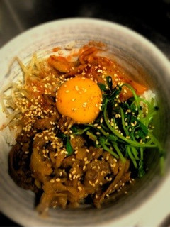 簡単レンジでビビンバ-レシピのメイン写真