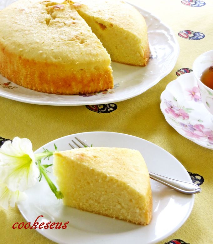 懐かしのスポンジケーキ-レシピのメイン写真