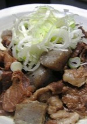 牛スジとコンニャクの煮物-レシピのメイン写真