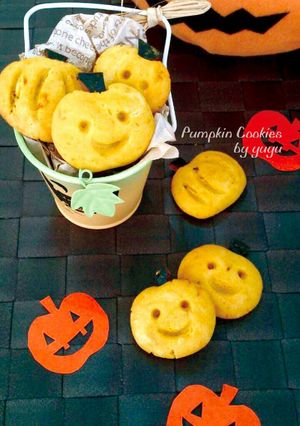 ハロウィンにも☆簡単かぼちゃクッキー。-レシピのメイン写真