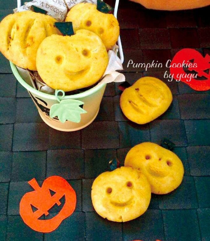 ハロウィンにも☆簡単かぼちゃクッキー。-レシピのメイン写真