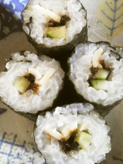 塩昆布とチーズの細巻きなおにぎり-レシピのメイン写真