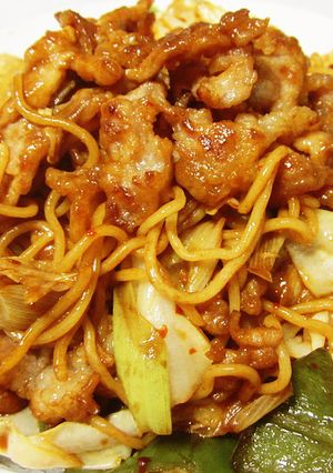 回鍋肉焼きそば♪普通の焼きそばに飽きたら-レシピのメイン写真