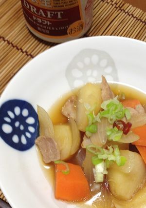 改定 コク旨 豚バラの肉じゃが-レシピのメイン写真