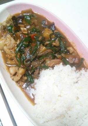 余ったもつ料理で簡単で美味なカレー♪-レシピのメイン写真