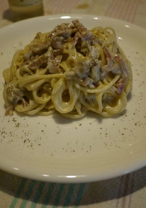 ポルチーニ茸風★舞茸★クリームパスタ-レシピのメイン写真