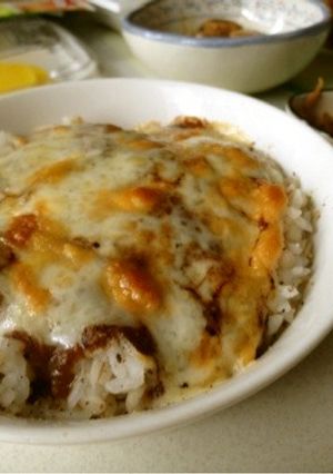夕べのカレーで☆スパイシー焼きカレー☆-レシピのメイン写真