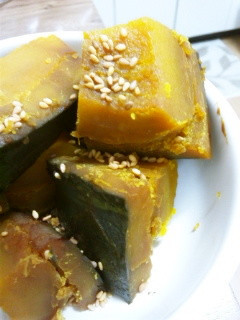 *九州の醤油でかぼちゃの煮物*-レシピのメイン写真
