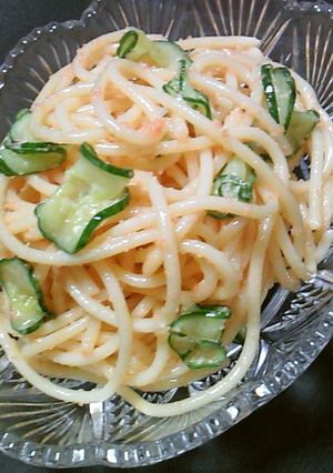明太子スパゲティーサラダ-レシピのメイン写真