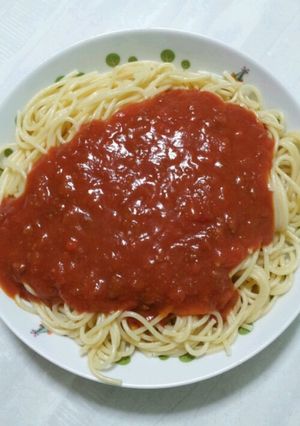 市販のミートソースwithマヨネーズ-レシピのメイン写真