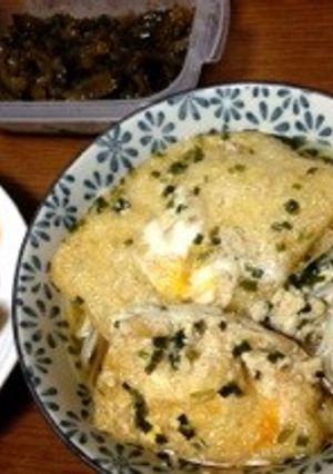 あったか素麺～あげたまを乗せて～-レシピのメイン写真