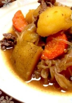 スタンダードな肉じゃが(・ω・)ノ-レシピのメイン写真