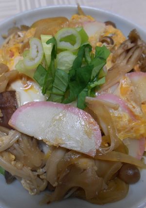 かまぼこ入り玉子丼（木の葉丼？）-レシピのメイン写真