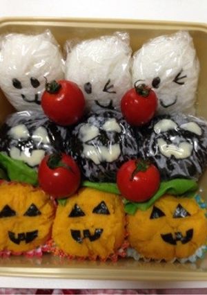 2013 運動会お弁当 ハロウィン風☆-レシピのメイン写真