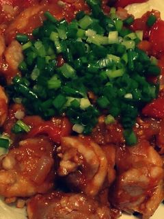 鶏とトマトのチリソース炒め-レシピのメイン写真