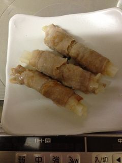 豚肉と長芋のくるくる巻き〜♪-レシピのメイン写真