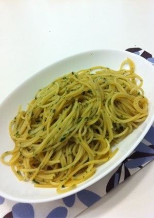 青じそで和風☆バジリコ風パスタ-レシピのメイン写真