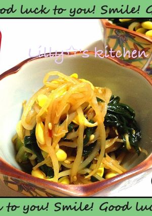 ！レンジで簡単！✩本格もやしナムル✩-レシピのメイン写真